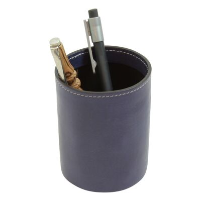 Leather pen holder