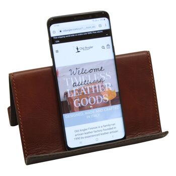 Support en cuir pour iPad et iPhone 5