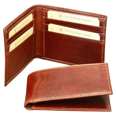 Herren-Geldbörse mit RFID-Abschirmung – Braun