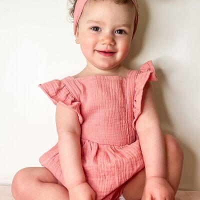 Baby Bloomer with Hairband