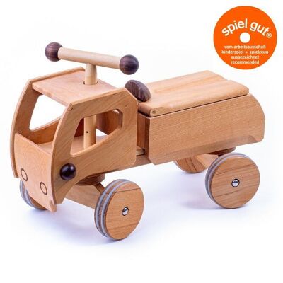 Wooden Ride-On Fred – Ride-On Car (Walnut Edition)