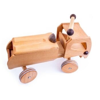 Porteur en bois Fred – voiture porteur (édition noyer) 6