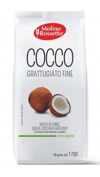 Farine de noix de coco - sans gluten - par Molino Rossetto - 200 gr 1