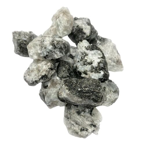 Raw Rough Cut Crystals Pack - 1kg - Rainbow Moonstone