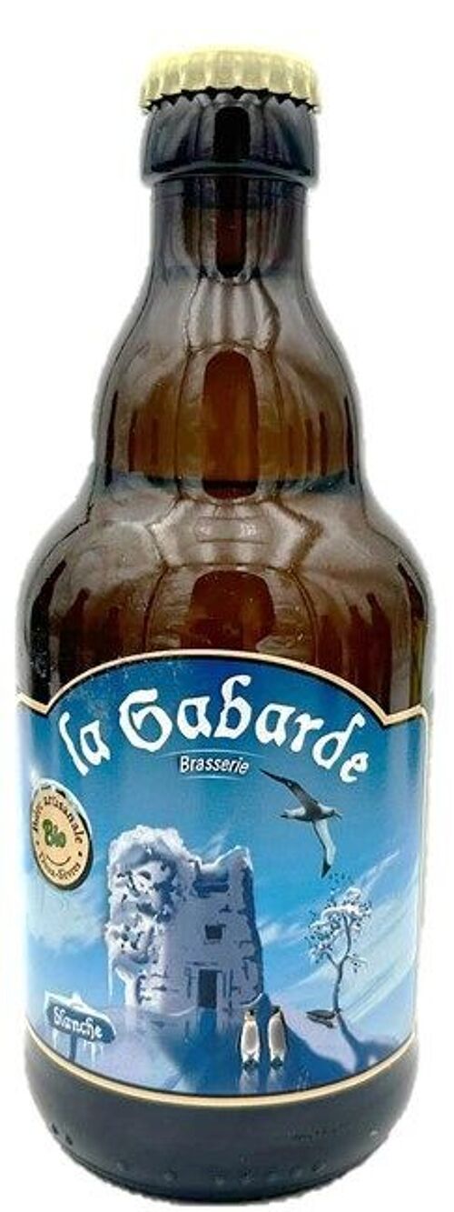 Bière artisanale Bio Blanche 33cl 4,5°