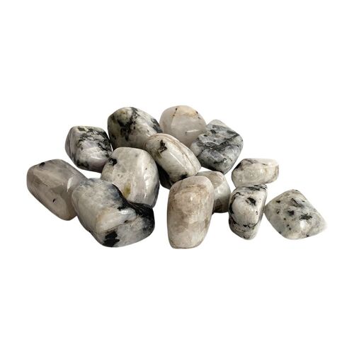 Tumbled Crystals - 250g Pack - Rainbow Moonstone