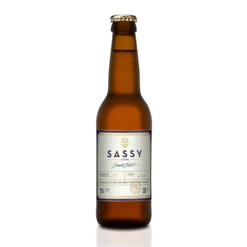 SASSY Cidre - SMALL BATCH 33cl