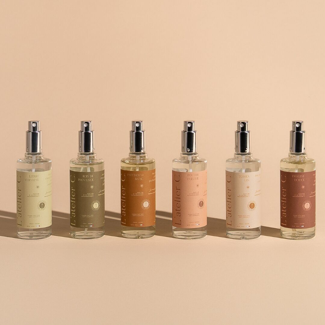 Parfums d'intérieur 100ml- Existe en 6 senteurs