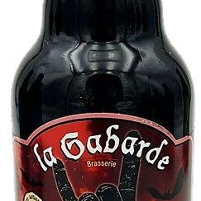 Cerveza artesanal Black IPA ecológica 33cl 8°