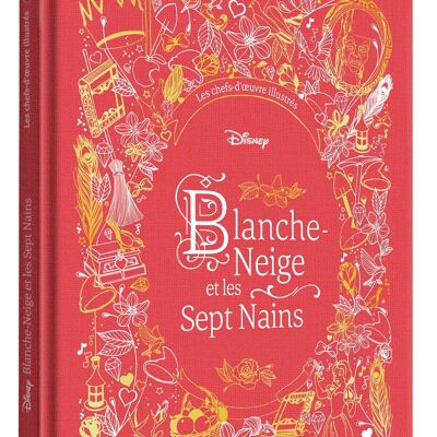 LIVRE - BLANCHE-NEIGE ET LES SEPT NAINS - Les Chefs-d'oeuvre Illustrés Disney - Disney Princesses