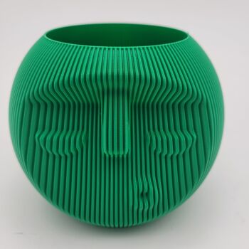 Pot à Crayon SMILEY 3D Écoresponsable - Fabrication Française Artisanale 4