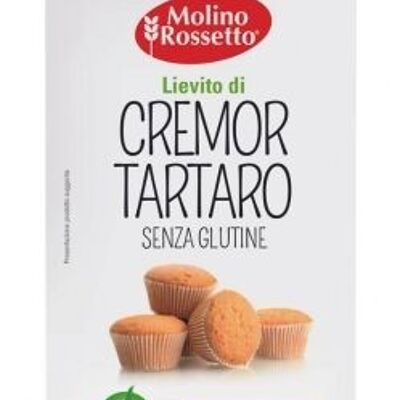 Crème de tartre sans gluten de Molino Rossetto - 3 sachets x 16 grammes