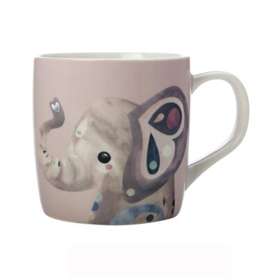 PETE CROMER ELEPHANT MUG 37.5cl