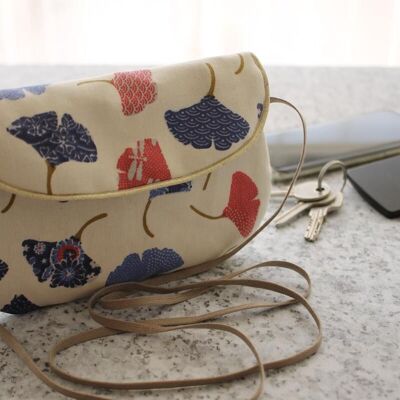 Blue ginko poketto bag