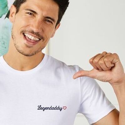 T-shirt da uomo Legendaddy (ricamata)