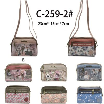 Sweet Candy Doll Shoulder Bag with 4 Compartments B2B