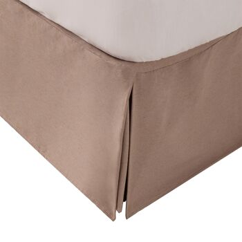 Housse de canapé haute unie 30 cm coton polyester 1