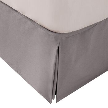 Housse de canapé haute unie 30 cm coton polyester 33