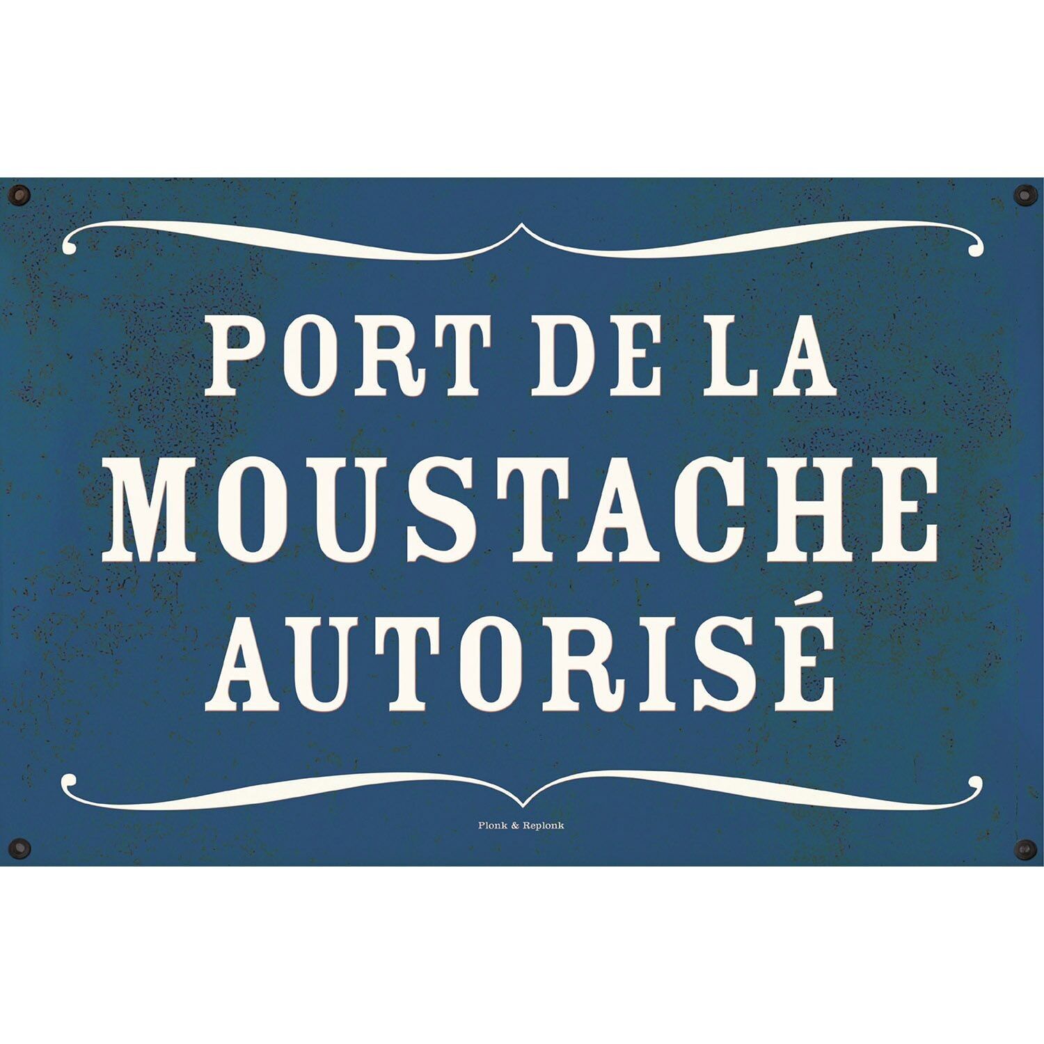 Segno: è consentito portare i baffi