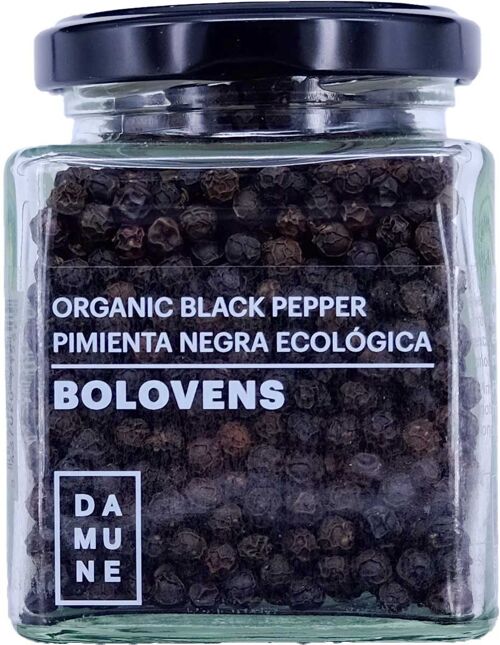 Pimienta Negra Ecológica de Bolovens Premium en grano - 100g