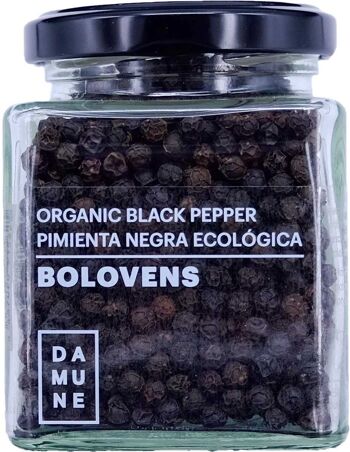 Bolovens Premium Poivre Noir Bio en grains - 100g 1