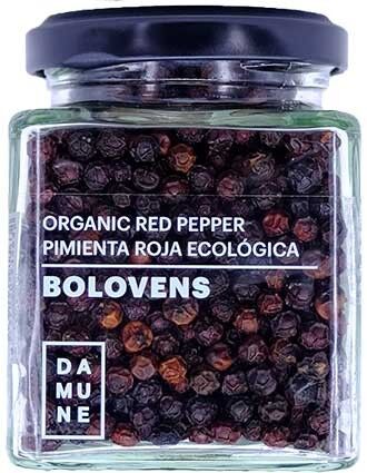 Bolovens Premium Organic Red Pepper in Grains - 100g