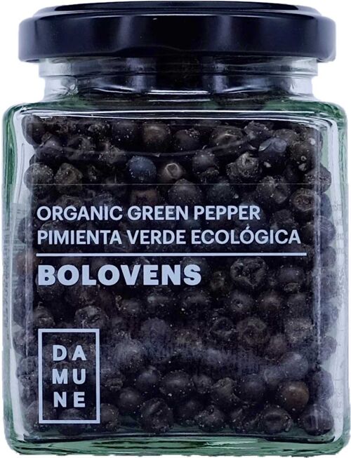 Pimienta Verde Ecológica de Bolovens Premium en grano - 100g