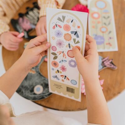 Butterflies self-adhesive stickers