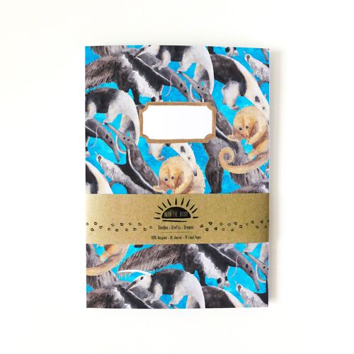 Colony of Anteaters Print Lined Journal