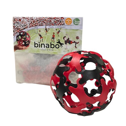 Binabo "click & kick" - der Freestyle Fussball zum selber bauen! (Konstruktionsspielzeug)
