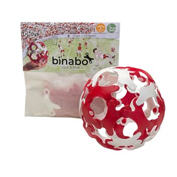 Binabo "click & kick" - le ballon de football freestyle que vous pouvez construire vous-même ! (jouet de construction) 2