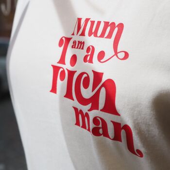 Tee-shirt | Maman, je suis un homme riche 1