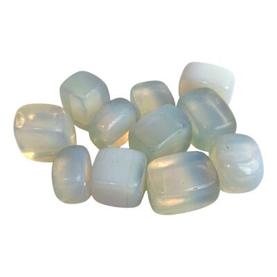 Trommelkristalle - 250-g-Packung - Opalit