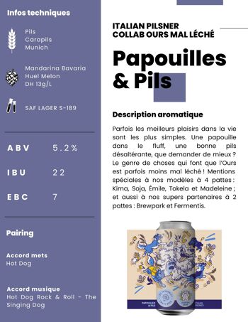 Papouilles & Pils - 30L 2