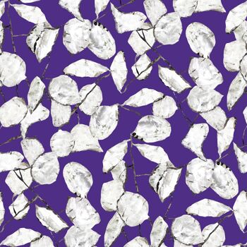 Papier peint violet Monnaie de Pape 2