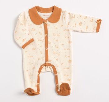 Pyjama bébé avec col en velours - ORSINO 1