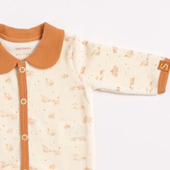 Pyjama bébé avec col en velours - ORSINO 2
