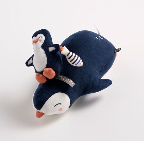 Peluche pingouin bleu marine - BABY SAILOR