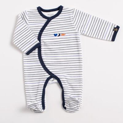 Striped baby pajamas - BABY SAILOR