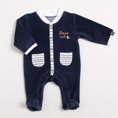 Baby pajamas with pockets - BABY SAILOR