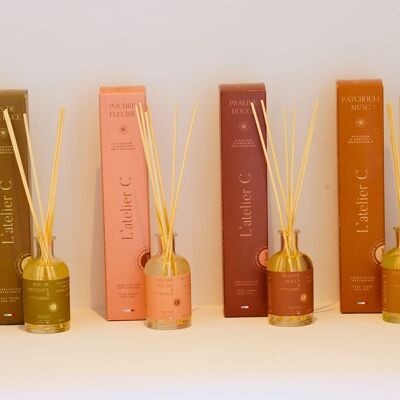 Indoor diffusers - Parfums de Grasse - 6 scents