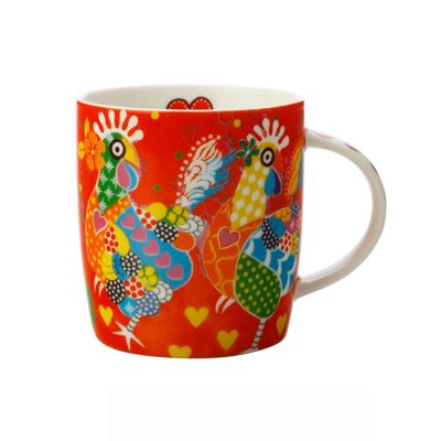 LOVE HEARTS MUG POULE 37CL