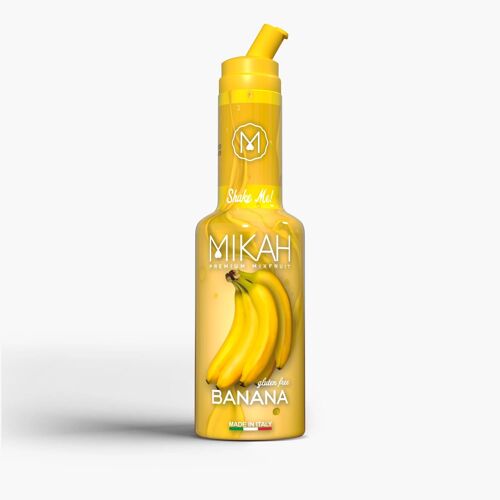 Purea di Frutta Mikah Premium Mix Fruit - Banana