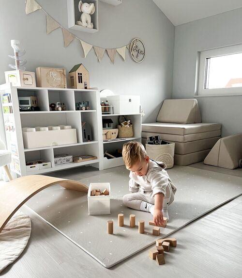 Love by Lily - Puzzle Play Mat - Urban Grey