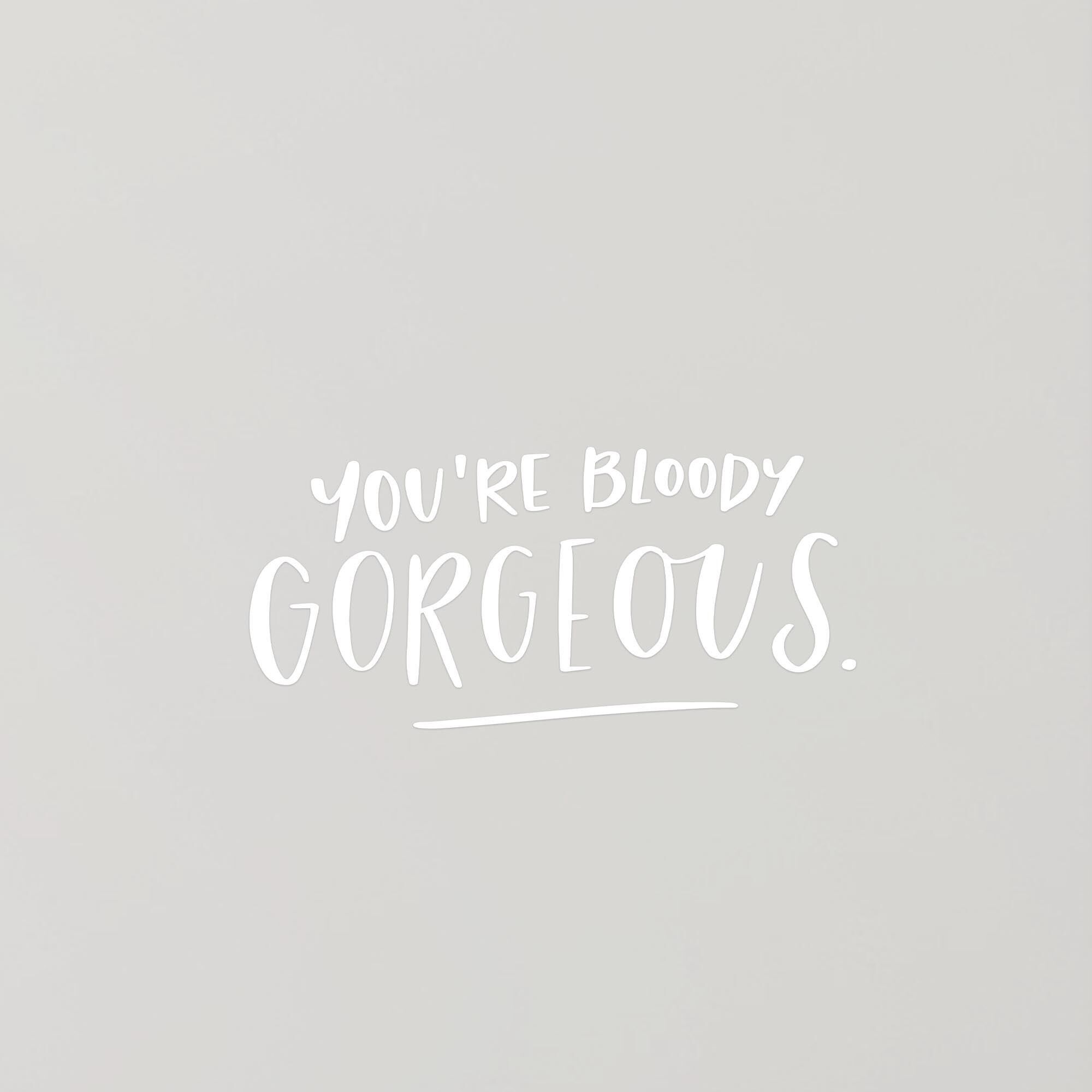 Aufkleber | Spiegelsticker | Bloody Gorgous