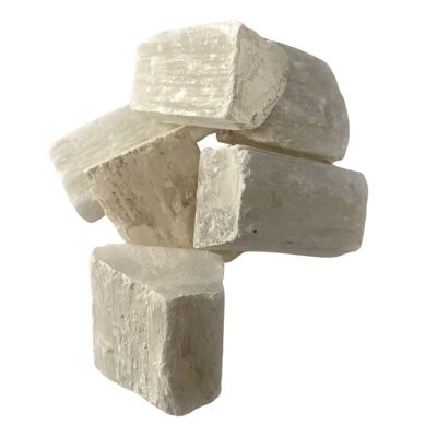 Raw Rough Cut Crystals Pack - 1kg - Selenite