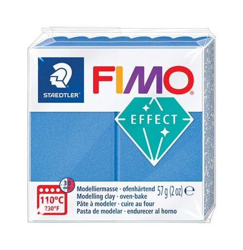 FIMO EFFECT 57G METAL BLEU