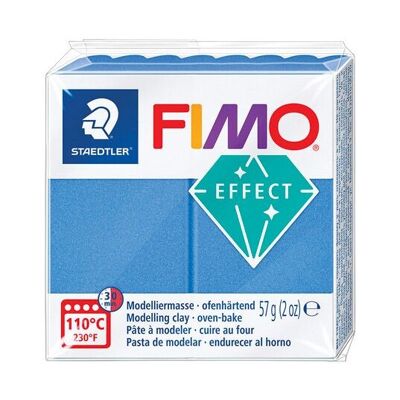 FIMO EFFECT 57G METAL AZUL