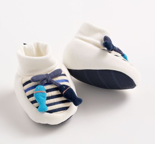 Chaussons marinière poissons - BABY SAILOR