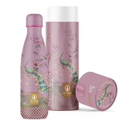 IZY - Pip Studio Insulated Bottle - Okinawa Pink - 500ml